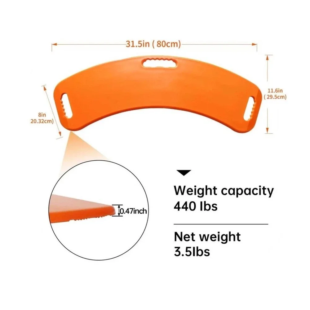 Patient Slide Transfer Board Mobility Assist Device, 440 Lbs Capacity Wheelchair
